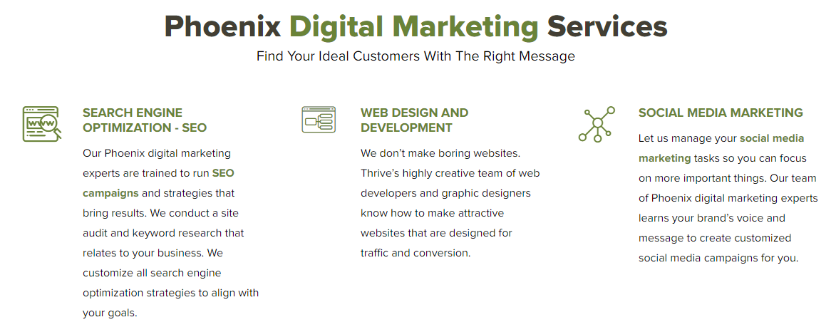 phoenix digital marketing services